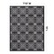 World Rug Gallery Transitional Geometric Textured Flat Weave Indoor/Outdoor Area Rug 7'10" x 10' Black 119BLACK8X10 - alternate 8